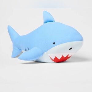 NWT Pillowfort Blue Shark Soothing Weighted Pillow Plush – Kids Sensory Comfort